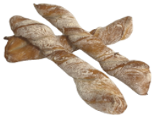 Baguette torsadée