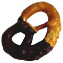 Bretzel au chocolat