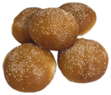Pain burger (bun)